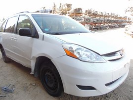 2008 Toyota Sienna LE White 3.5L AT 2WD #Z24689